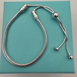 Pandora Snake Chain Slider Bracelet